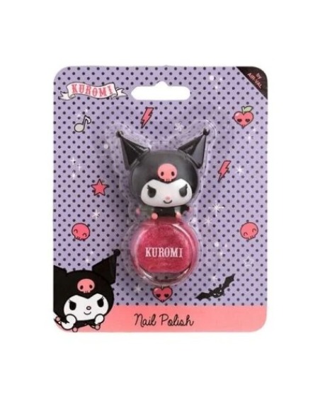 Air-val Kuromi Laca Uñas Tapon 3d Rosa