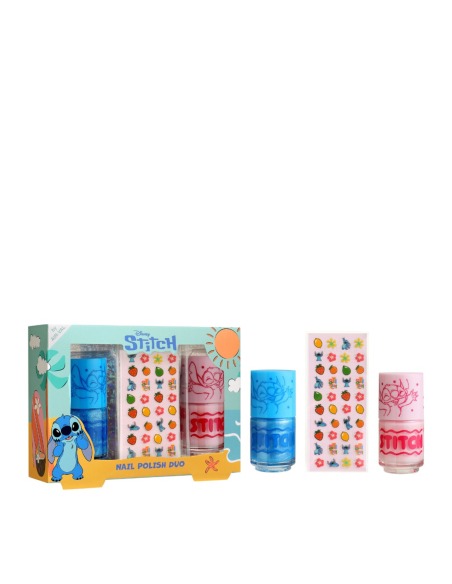 Air-val Stitch Duo Laca Uñas 2x7 Ml + Deco Uñas