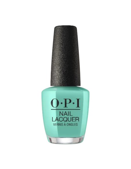 Opi Nail Lacquer Esmalte de Uñas Duración Hasta 7 Días Verde Nice To Meet You 15 Ml