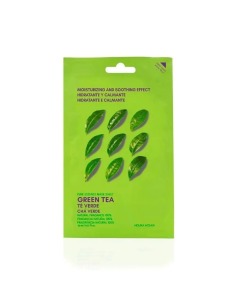 Holika Holika Mascarilla Facial Pure Essence Green Tea 23 Ml - Tratamiento Hidratante y Purificante para Piel Sensible