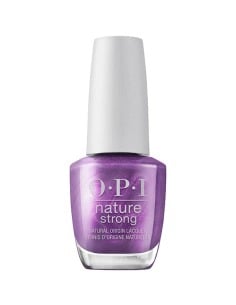 Opi Nature Strong Esmalte de Origen Natural Achieve Grapeness 15 Ml Tono Púrpura Vegano de Secado Rápido