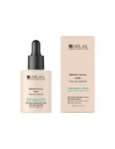 Arual Serum Facial para Pieles Grasas 30 Ml - Tratamiento Hidratante Matificante Antiacné