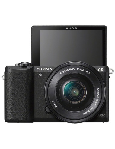 Camara sony ilce-a5100l montura tipo e 24.3mp nfc  ILCE5100LB.CEC kiwiku.com