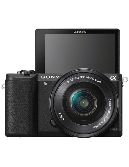Camara sony ilce-a5100l montura tipo e 24.3mp nfc  ILCE5100LB.CEC kiwiku.com