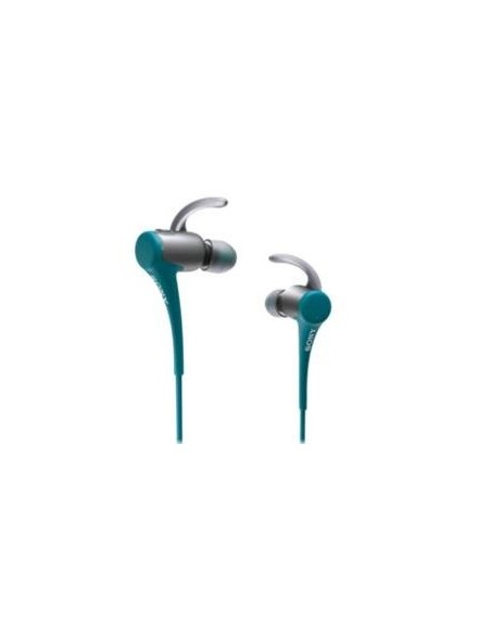 Auricular deportivo sony bluetooth nfc resistente a salpicaduras MDRAS800BTL.CE7 kiwiku.com
