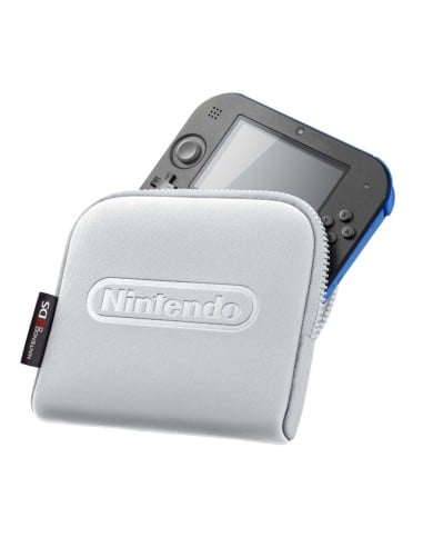Accesorio nintendo 2ds funda plata 2211166 kiwiku.com