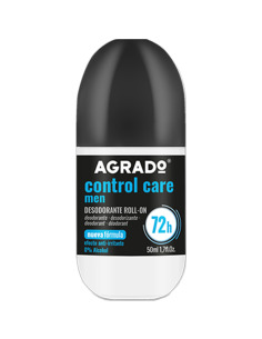 Agrado Control Care Desodorante Roll-on Antitranspirante 50 Ml para Control Efectivo Del Sudor