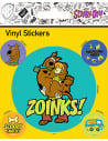 Pyramid International Juego de 5 Pegatinas de Vinilo Scooby Doo Zoinks Gadget Calcomanías para Decoración