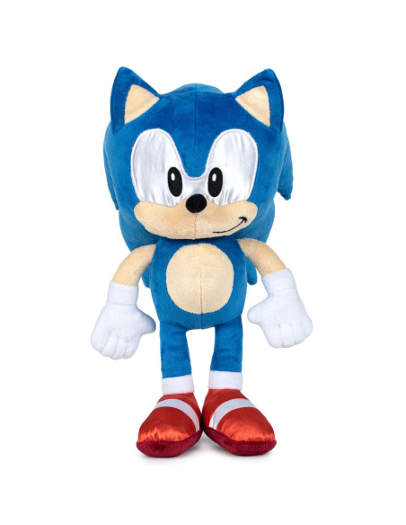 Sega Peluche Sonic the Hedgehog 80cm Azul Coleccionable para Niños y Fans