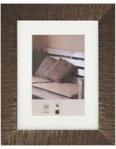 Henzo Driftwood Dark Brown 20x30 Wooden Marco de Fotos