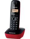 Panasonic Kx-tg1611spr - Teléfono Inalámbrico Dect Rojo - 17 Horas Autonomía