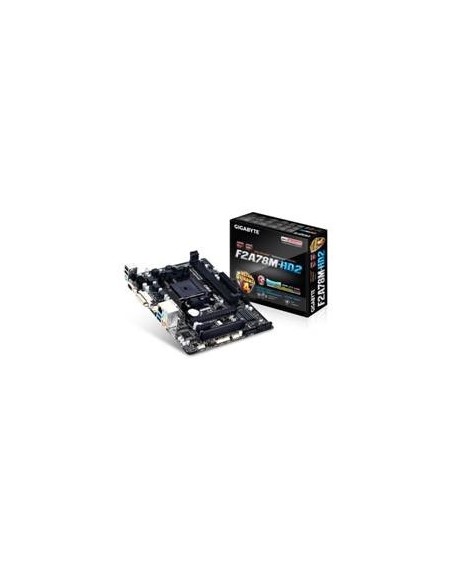 Placa base gigabyte ga-f2a78m-hd2 amd socket fm2+ ddr3x2 2133mhz vga hdmi micro atx 9MF278HD2-00-30 kiwiku.com