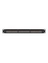 Lanberg Patch Panel 24 Puertos 1u Cat.7 Ftp - Patch Panel Negro