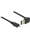 Delock Cable Easy-usb 2.0 Tipo-a Macho Angular A Usb 2.0 Tipo Micro-b 1m