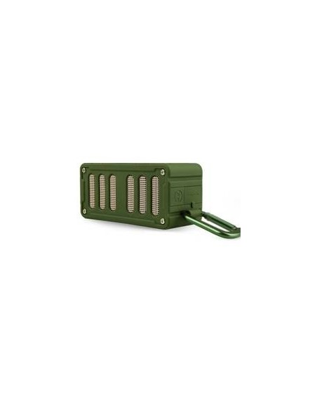 Altavoz bluetooth portatil f6 sd verde army 203057 kiwiku.com
