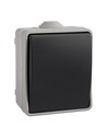 Edm Interruptor Pulsador 65 X 80 X 55 Mm - Interruptor Superficie Ip44 Gris Polipropileno - 250 V 16 A