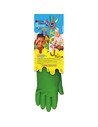 Juba Guantes de Jardinería Infantil Verde Látex - Guantes Niños 4 Años