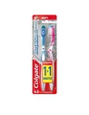 Colgate Max White Cepillos de Dientes Suaves - Cepillo Dental Pack de 2 para Dientes y Encías Sensibles