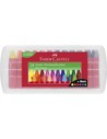 Faber-castell Jumbo Wax Crayons 24 Pc - Ceras de Cera Jumbo para Niños 24 Colores