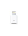 Apple md820zm/a - adaptador de conector lightning a micro usb, blanco