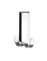 Wenko Percha para Mampara de Acero Inoxidable Doble Vieste