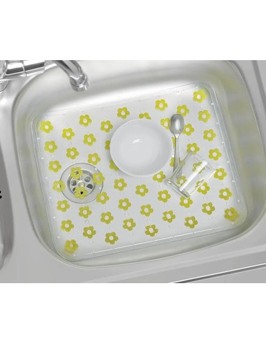 wenko-salvaplatos-fleurelle-amarillo-esterilla-fregadero-tra_4008838204030_promocion
