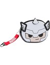 Karactermania Monedero Thor Blanco Con Cremallera y Gancho para Colgar - Monedero Marvel