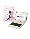 Subblim Keytab Usb 11 Pulgadas Hadas - Funda Con Teclado para Tablets 11 Pulgadas Rosa