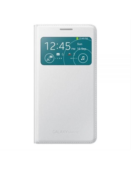Funda samsung s view cover para galaxy grand 2 blanca EF-CG710BWEGWW kiwiku.com