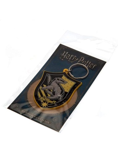 harry-potter-llavero-goma-hufflepuff-merchandising-oficial_5050293386942_barato