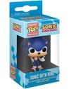 Sonic Llavero Pop Sonic With Ring - Llavero Vinilo Funko 4 Cm
