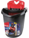Vileda Ultramax Mop Bucket With Squeezer 13l - Cubo de Fregona Con Escurridor Duradero para Limpieza de Suelos