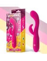 Goodies Cakey Vibrador Punto G y Conejito Usb Silicona Fuchsia - Vibrador Estimulador Clítoris 10 Modos