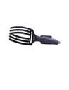 Olivia Garden Fingerbrush Combo Medium - Cepillo de Pelo para Cabello Medio Seco y Desenredado Negro