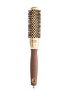 Olivia Garden Expert Blowout Shine Gold & Brown - Cepillo para el Cabello 25 Mm para Cabello Normal