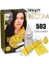 Dikson Bloom Crema Color 503 Chocolate - Tinte Capilar Permanente - Cabello Teñido 100 Ml