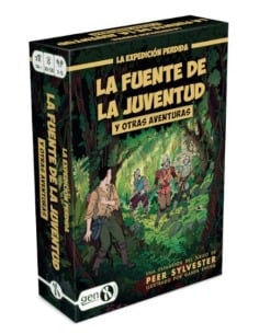 Gen X Games la Expedición Perdida la Fuente de la Juventud y Otras Aventuras - Juego de Mesa Expansión Aventura 1-5 Jugadores