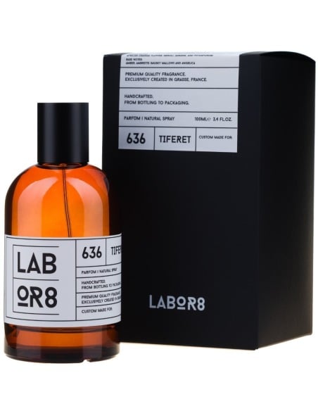 Labor8 Tiferet 636 - Perfume Unisex Citrico Floral - Eau de Parfum 100 Ml Vaporizador