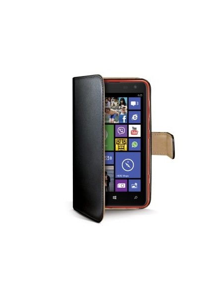 Funda wallet lumia 625 negra WALLY356 kiwiku.com