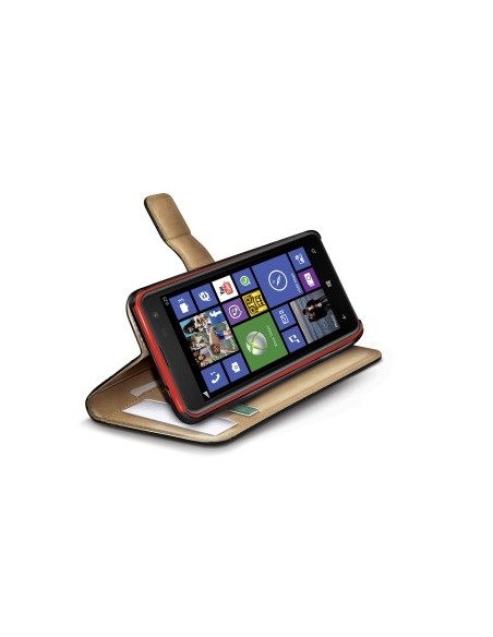 Funda wallet lumia 625 negra WALLY356 kiwiku.com