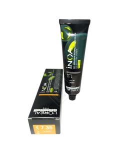 L'oréal Inoa Tinte Permanente sin Amoníaco 7.35 Golden Mahogany Blonde 60 Ml