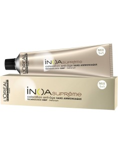 L'oreal Inoa Supreme 5.41 Enchanting Tea 60ml Coloración Permanente sin Amoníaco para Cabello Maduro