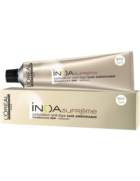 L'oreal Inoa Supreme 5.41 Enchanting Tea 60ml Coloración Permanente sin Amoníaco para Cabello Maduro