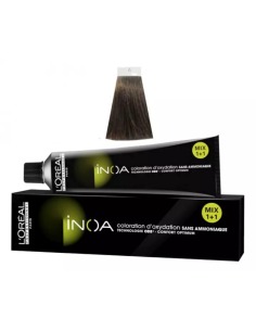 L'oreal Inoa Hair Color 6.07 Dark Blonde Cool 60 Ml Tinte Permanente sin Amoníaco