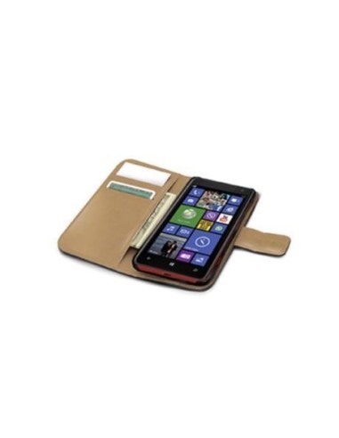 Funda wallet lumia 520 negra WALLY321 kiwiku.com