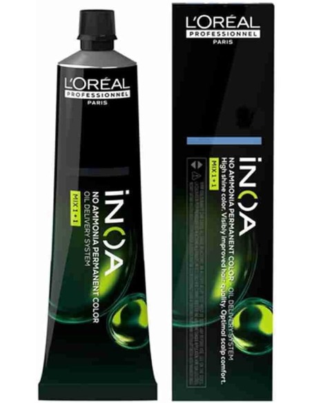 L'oreal Inoa Marron Resist 4,65 Coloración Permanente sin Amoníaco 60 Ml