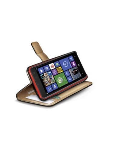 Funda wallet lumia 520 negra WALLY321 kiwiku.com