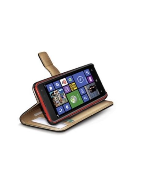 Funda wallet lumia 520 negra WALLY321 kiwiku.com