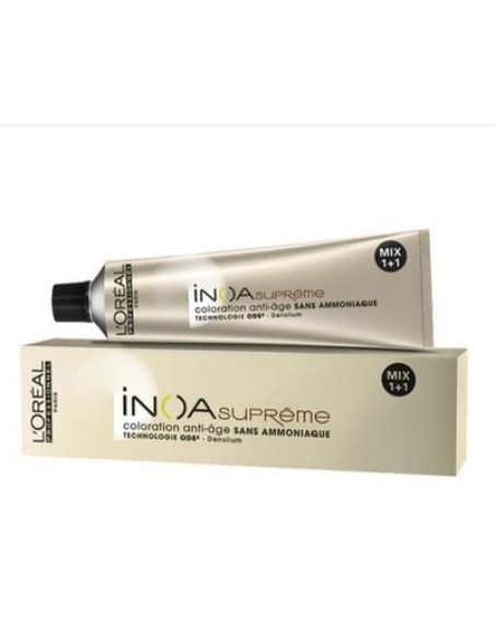 L'oreal Inoa Supreme 8.32 Coloración Permanente sin Amoníaco 60 Ml para Cabello Maduro