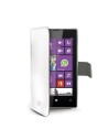 Funda wallet lumia 520 blanca